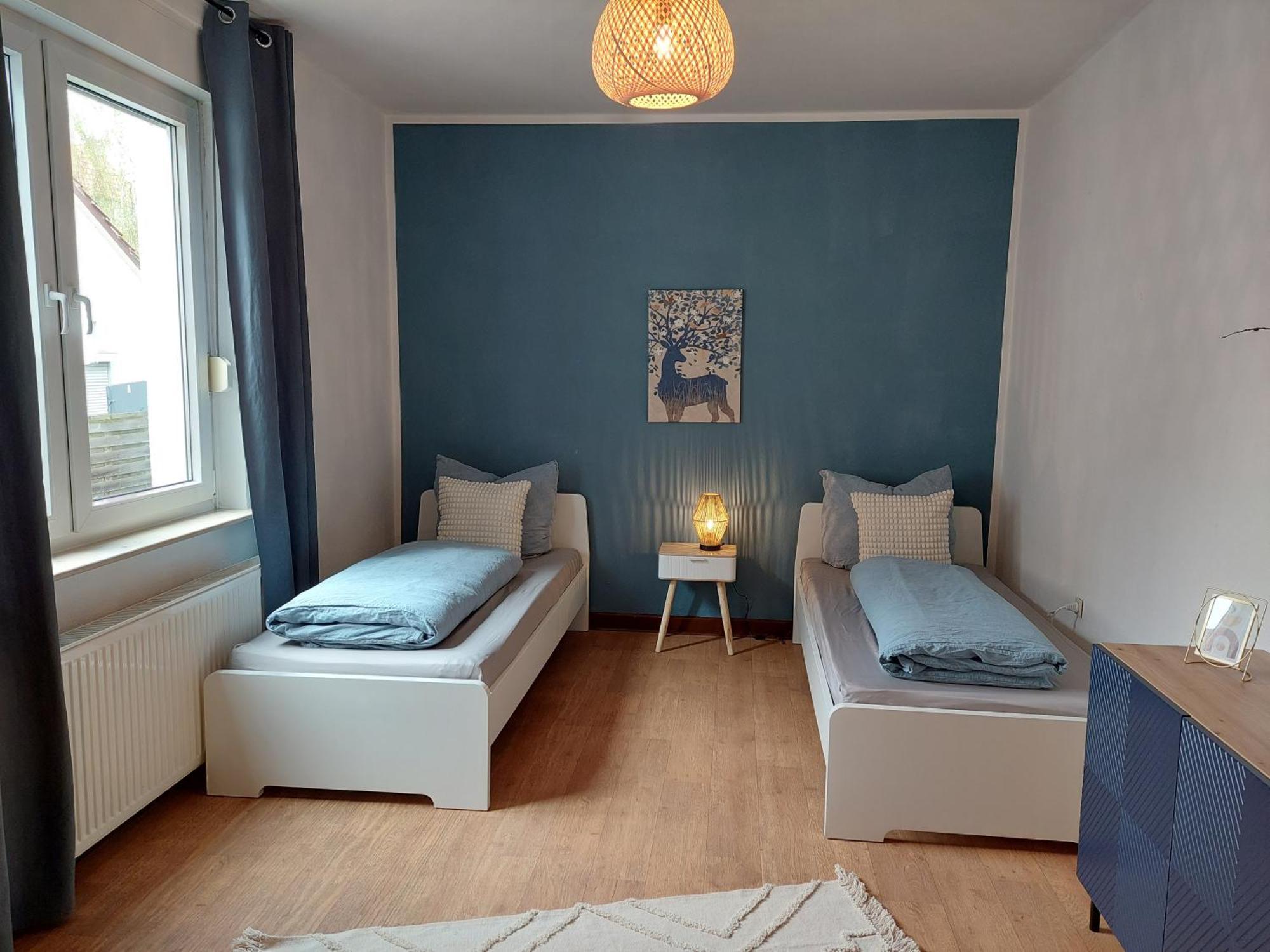 Cozy Home, 7 Beds, Wifi, Kitchen, Balcony, Bielefeld Center Екстер'єр фото